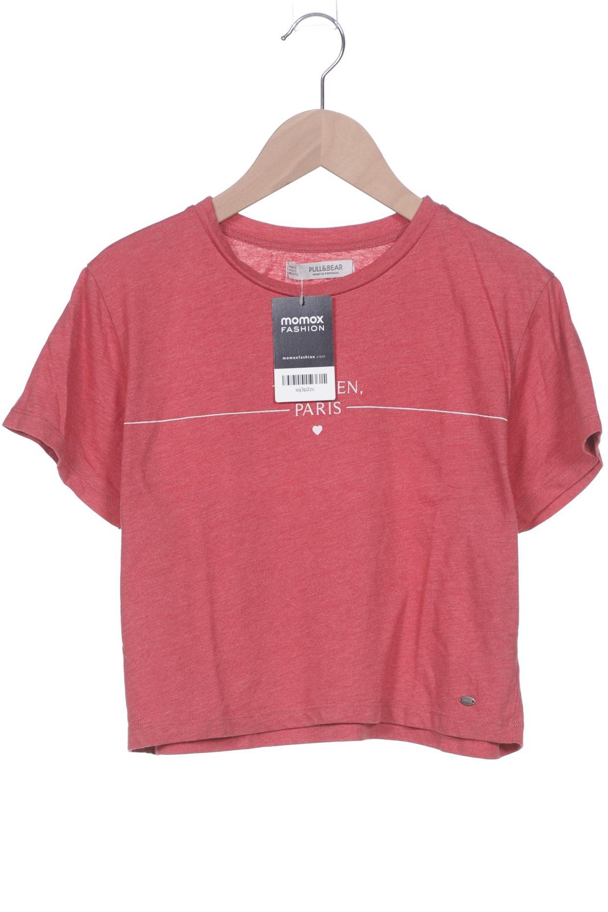 Pull & Bear Damen T-Shirt, rot von Pull & Bear