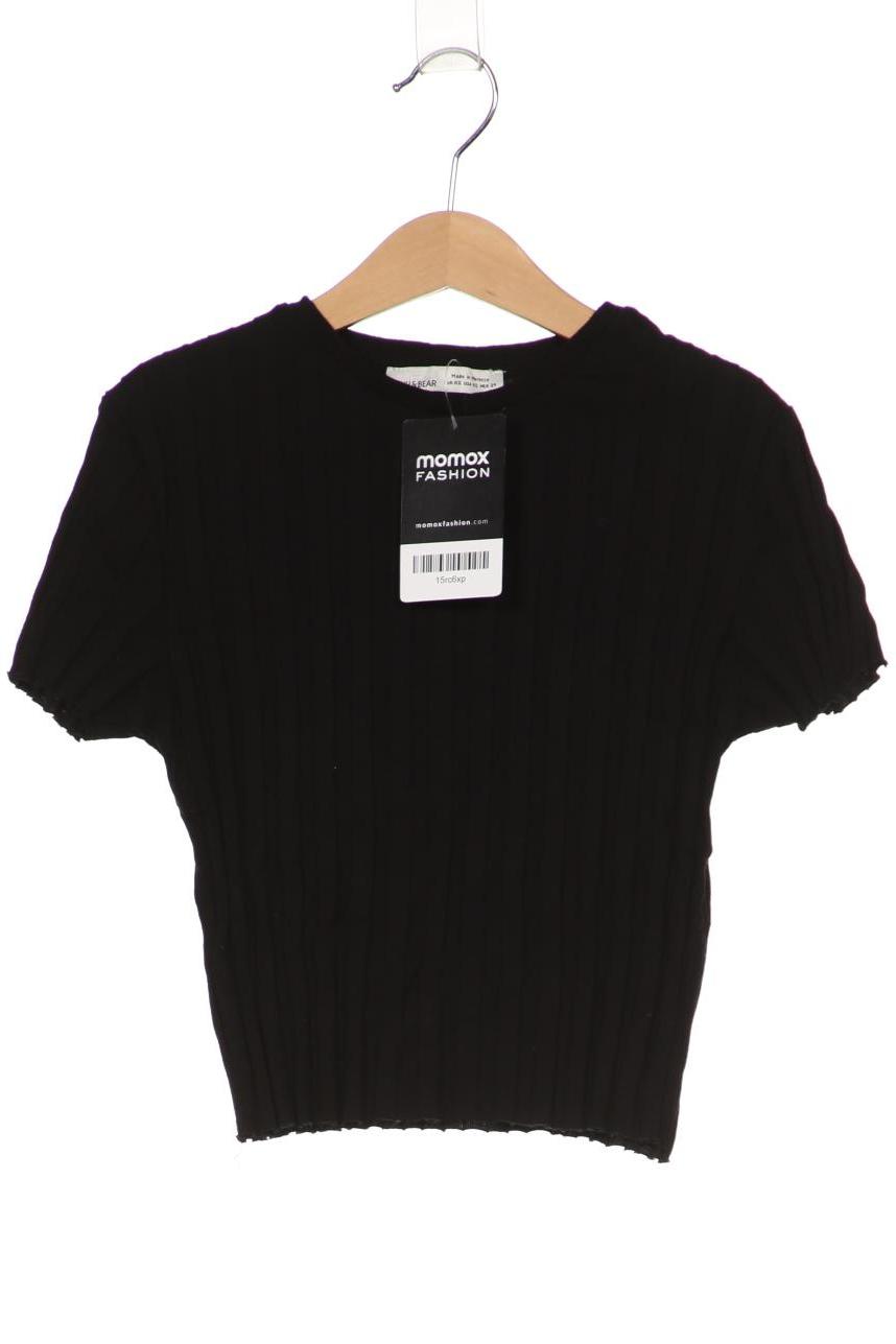 Pull & Bear Damen T-Shirt, schwarz von Pull & Bear