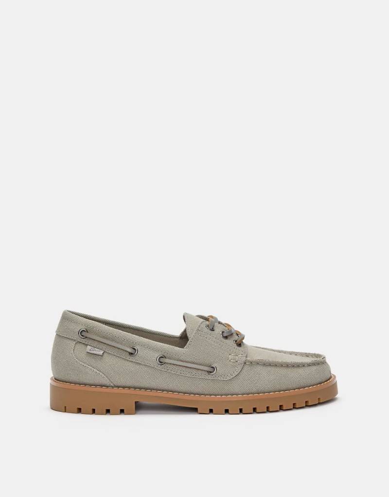 Pull & Bear - Flache Schuhe in Grau von Pull & Bear