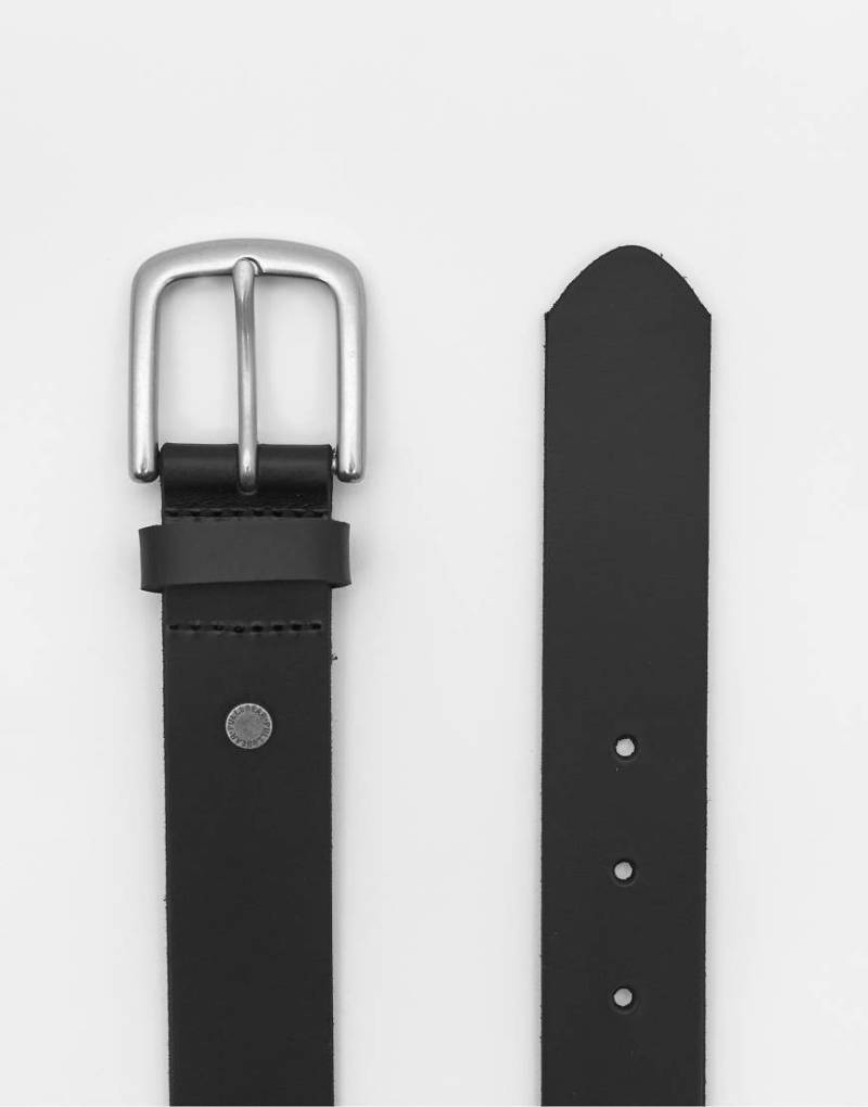 Pull & Bear - Gürtel aus Kunstleder in Schwarz von Pull & Bear