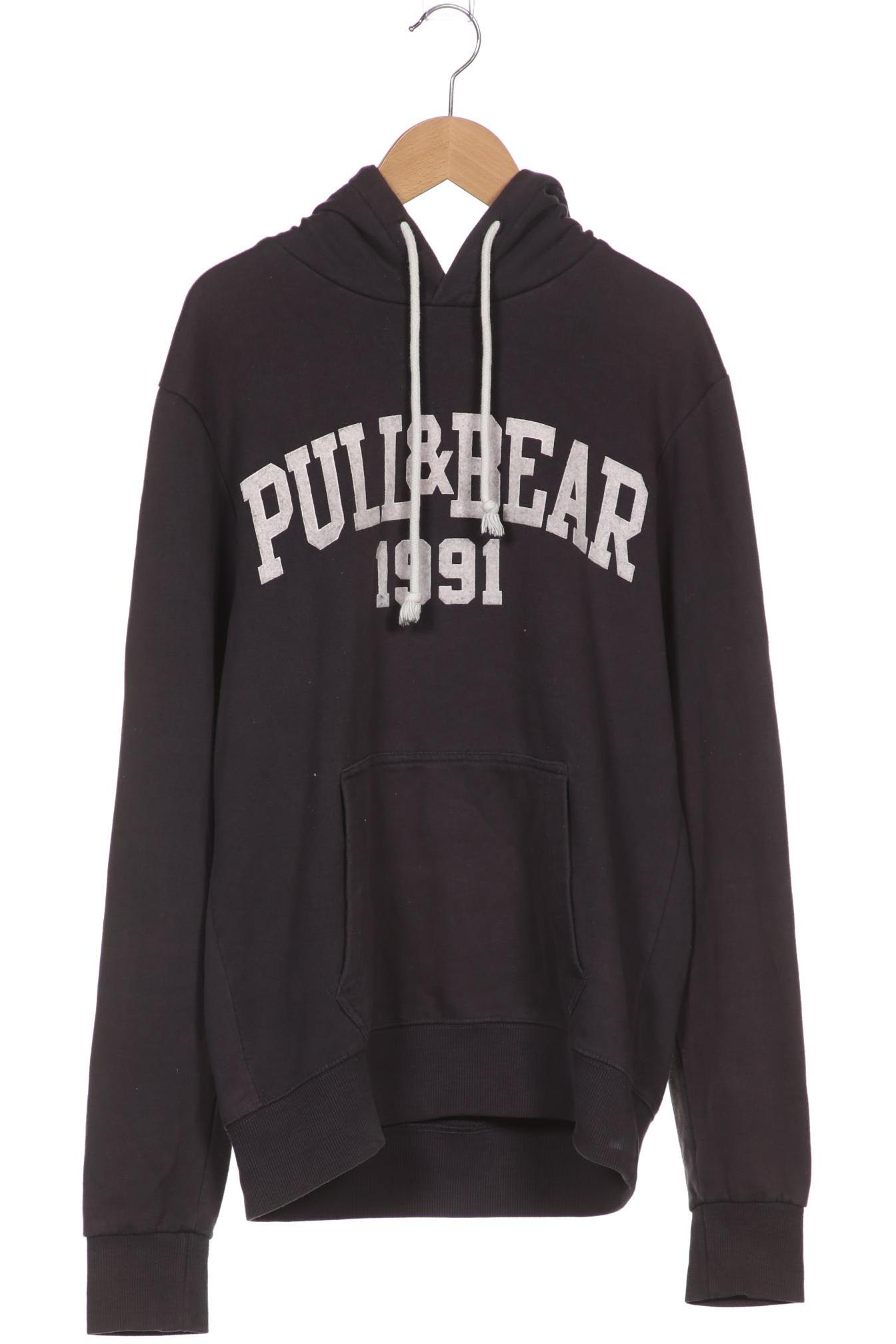 Pull & Bear Herren Kapuzenpullover, grau von Pull & Bear