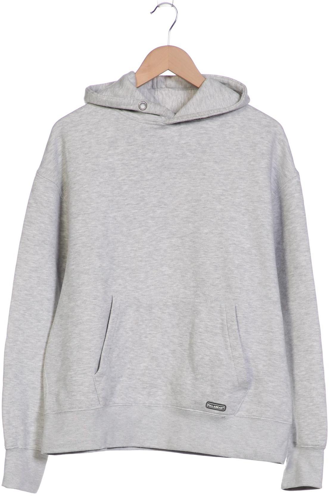 Pull & Bear Herren Kapuzenpullover, grau, Gr. 48 von Pull & Bear