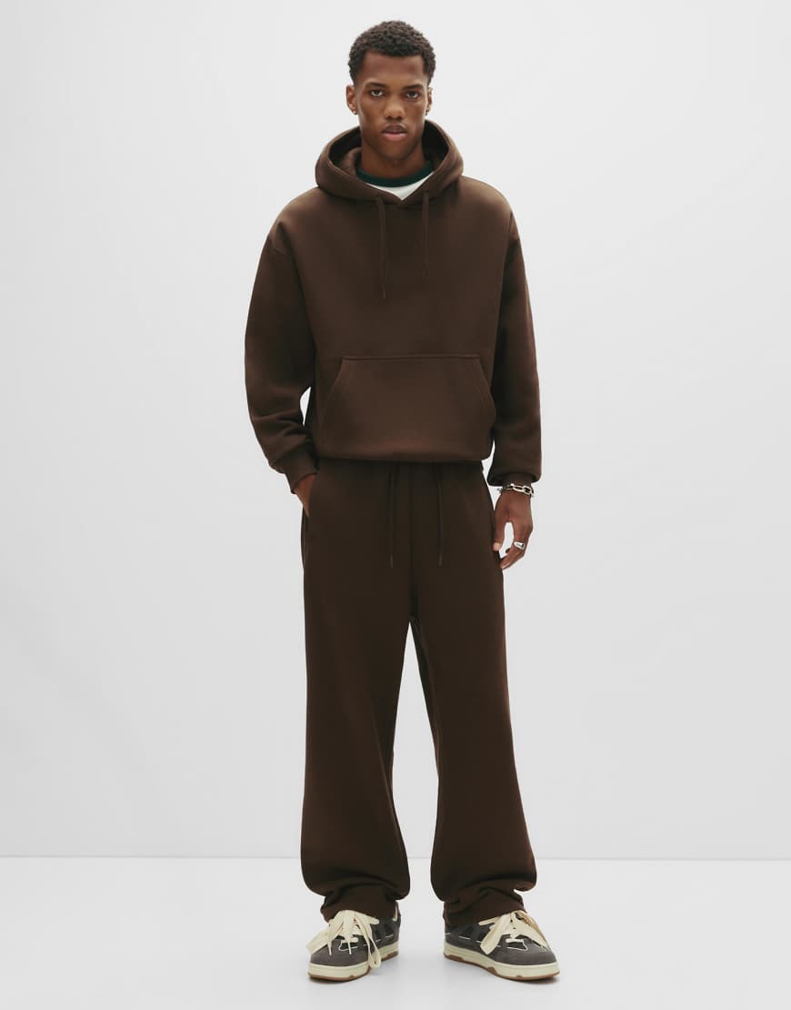 Pull & Bear - Jogginghose in Braun-Brown von Pull & Bear
