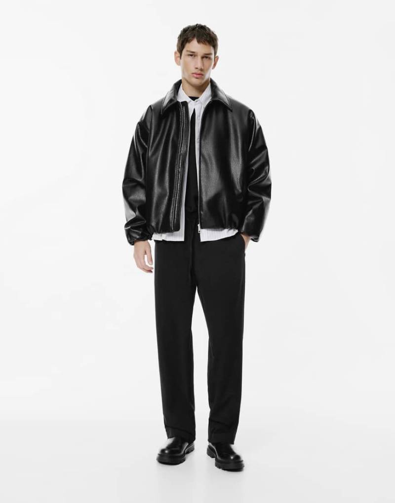 Pull & Bear - Jogginghose in Schwarz mit eleganter Passform von Pull & Bear