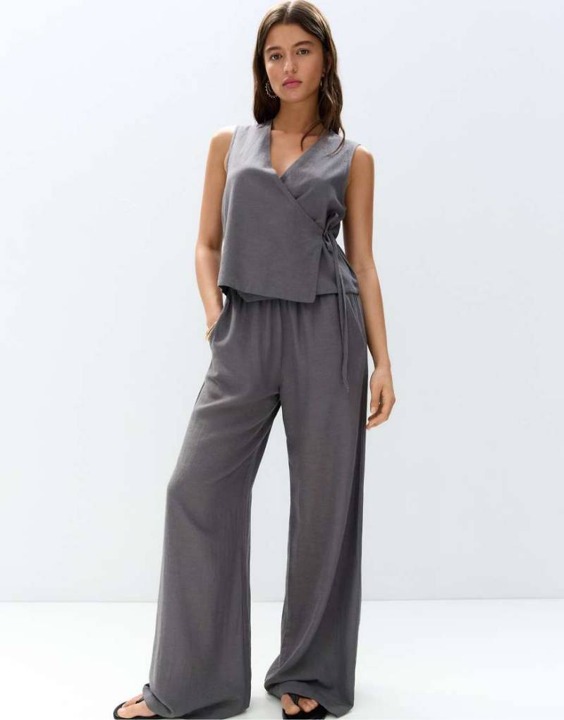 Pull & Bear - Leichte Jogginghose in Grau von Pull & Bear