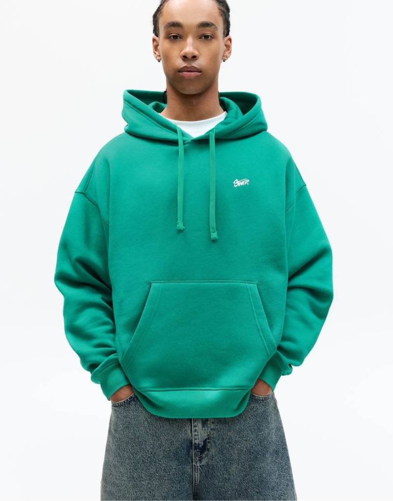 Pull & Bear - STWD - Grüner Kapuzenpullover von Pull & Bear