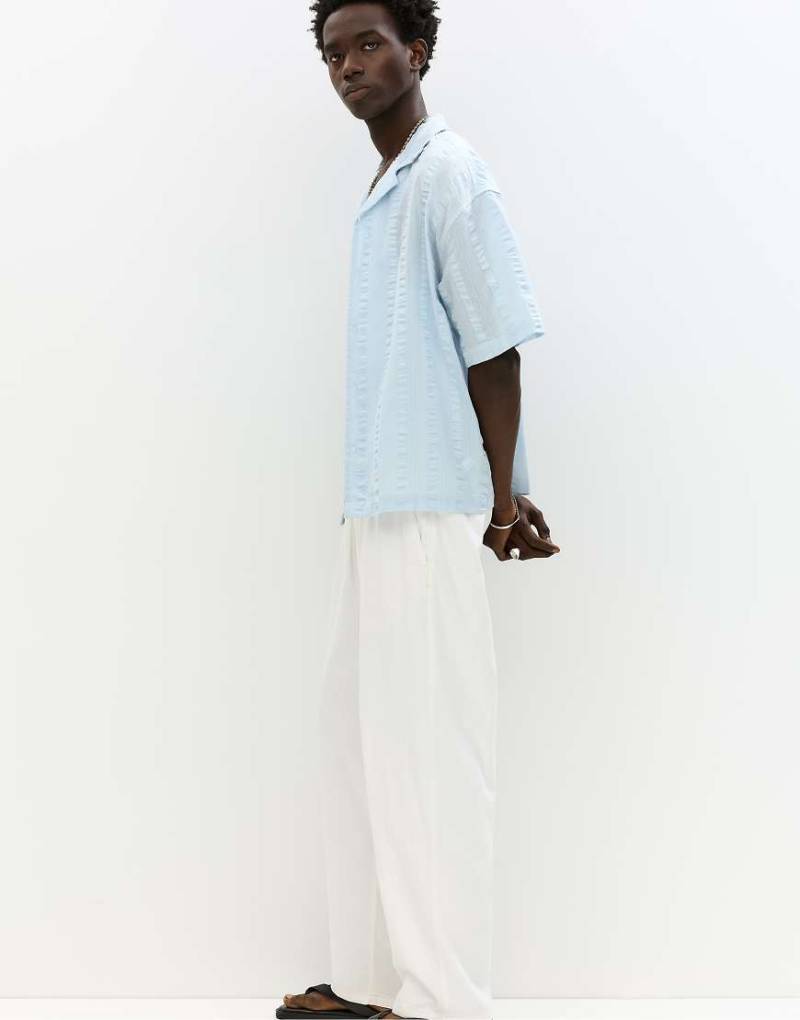 Pull & Bear - STWD - Jogging-Jeans in Ecru-Neutral von Pull & Bear