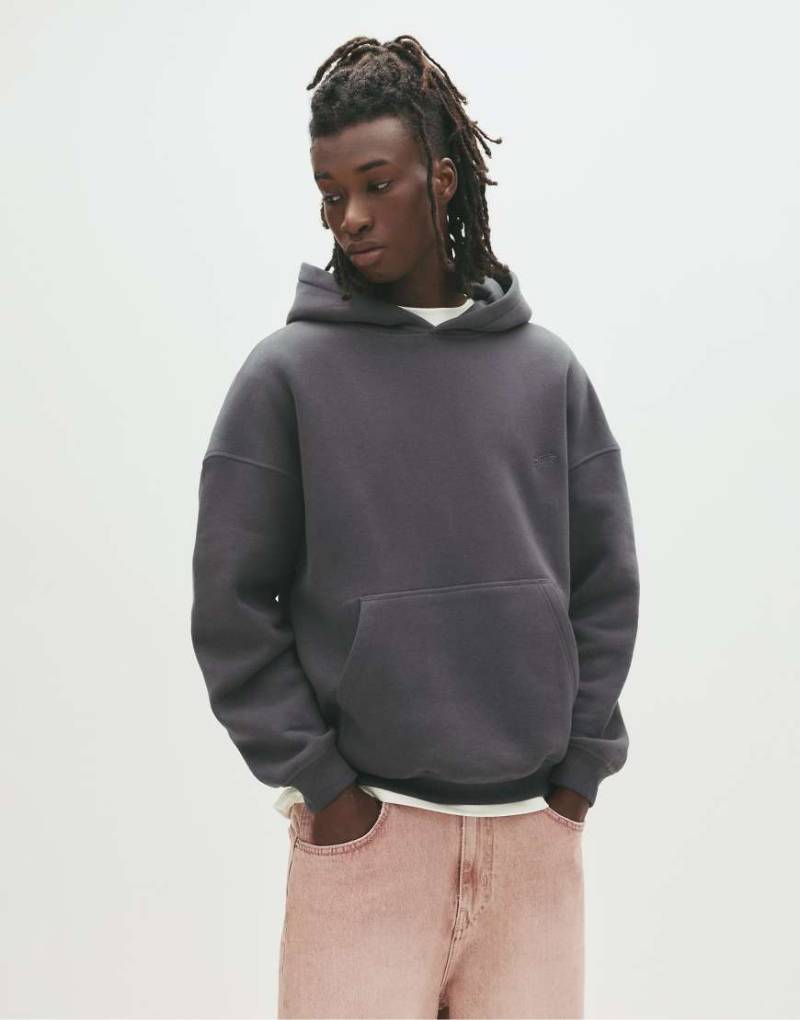 Pull & Bear - STWD - Kapuzenpullover in Blau von Pull & Bear