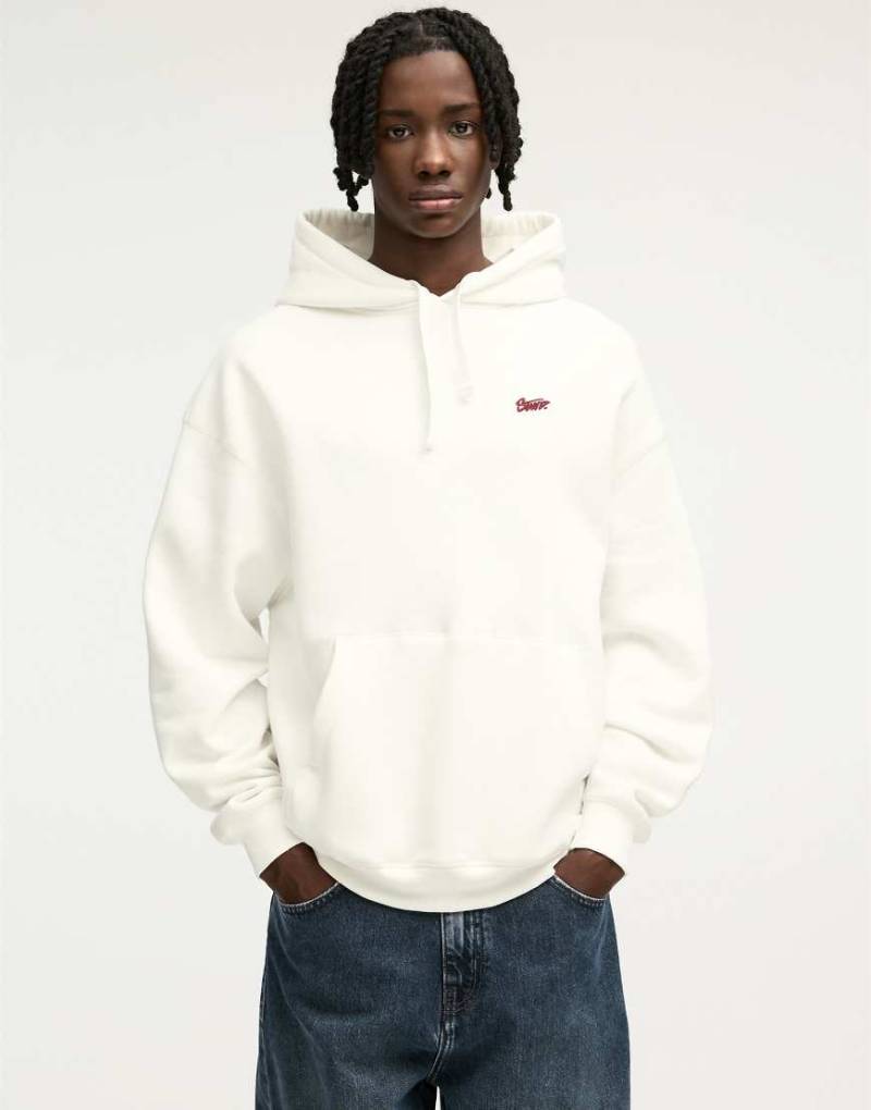 Pull & Bear - STWD - Kapuzenpullover in Wollweiß von Pull & Bear