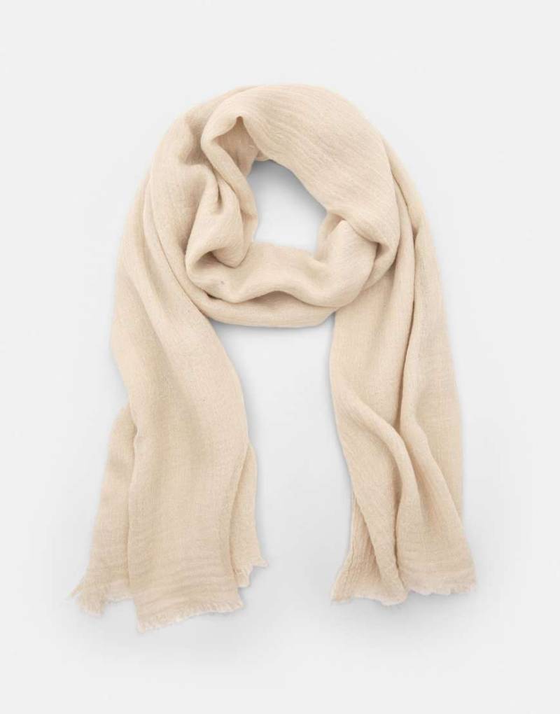 Pull & Bear - Schal aus Chiffon in Beige-Neutral Pull & Bear - Schal aus Chiffon in Beige-Neutral von Pull & Bear