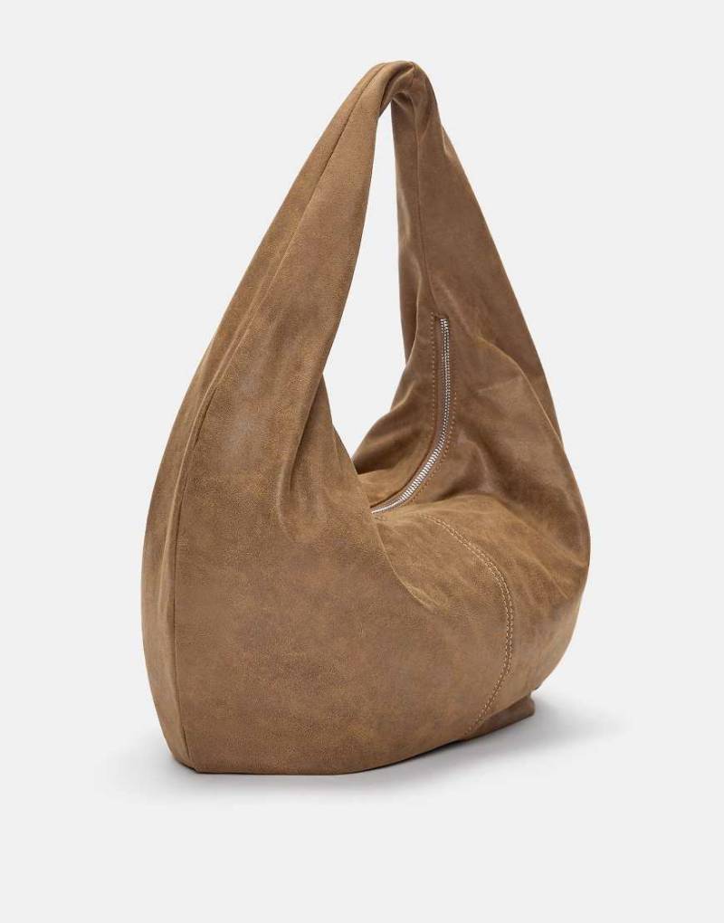 Pull & Bear - Shopper in Braun von Pull & Bear