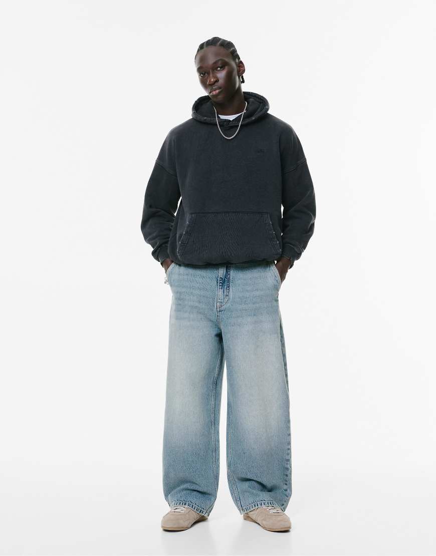 Pull & Bear - Skater-Jeans in Blassblau von Pull & Bear