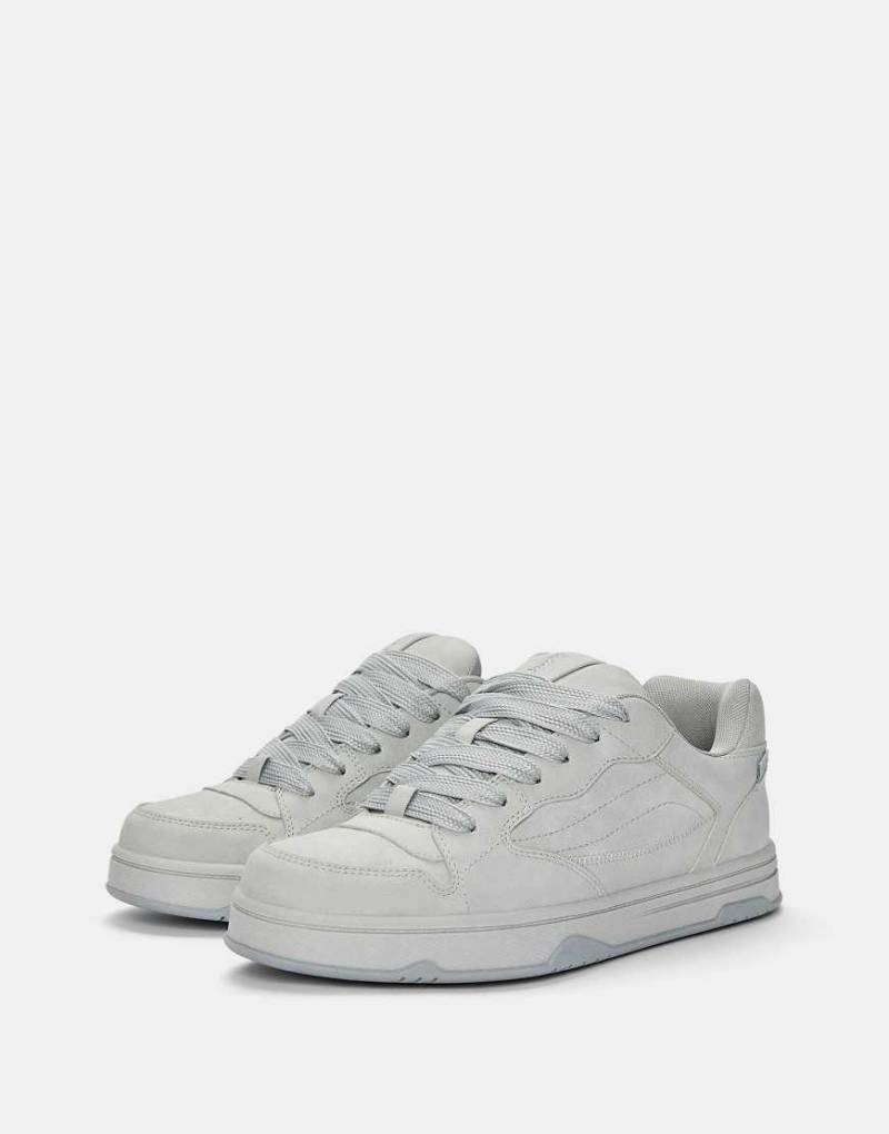 Pull & Bear - Skater-Sneaker in Grau von Pull & Bear