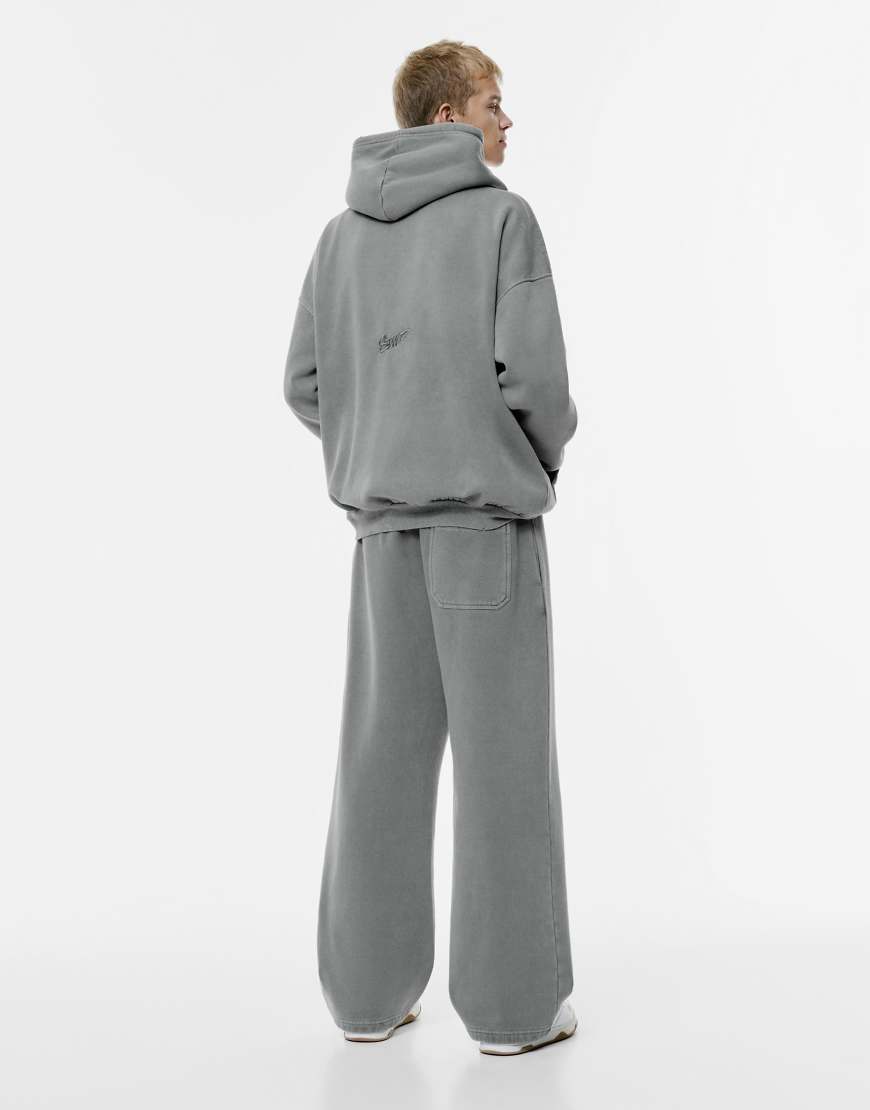 Pull & Bear - Skater-Trainingshose in Grau von Pull & Bear