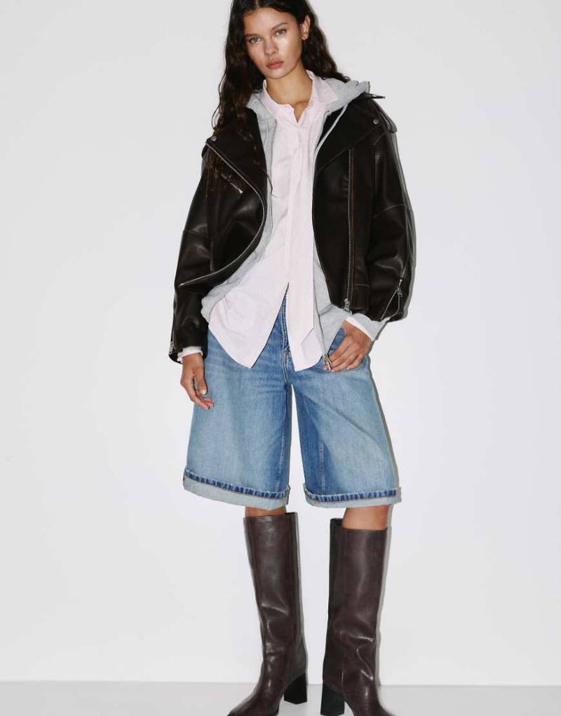 Pull & Bear - Stiefel in Braun mit Absatz-Brown von Pull & Bear