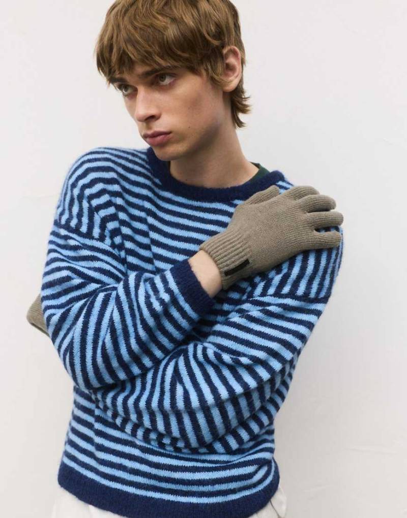 Pull & Bear - Strickhandschuhe in Grau von Pull & Bear