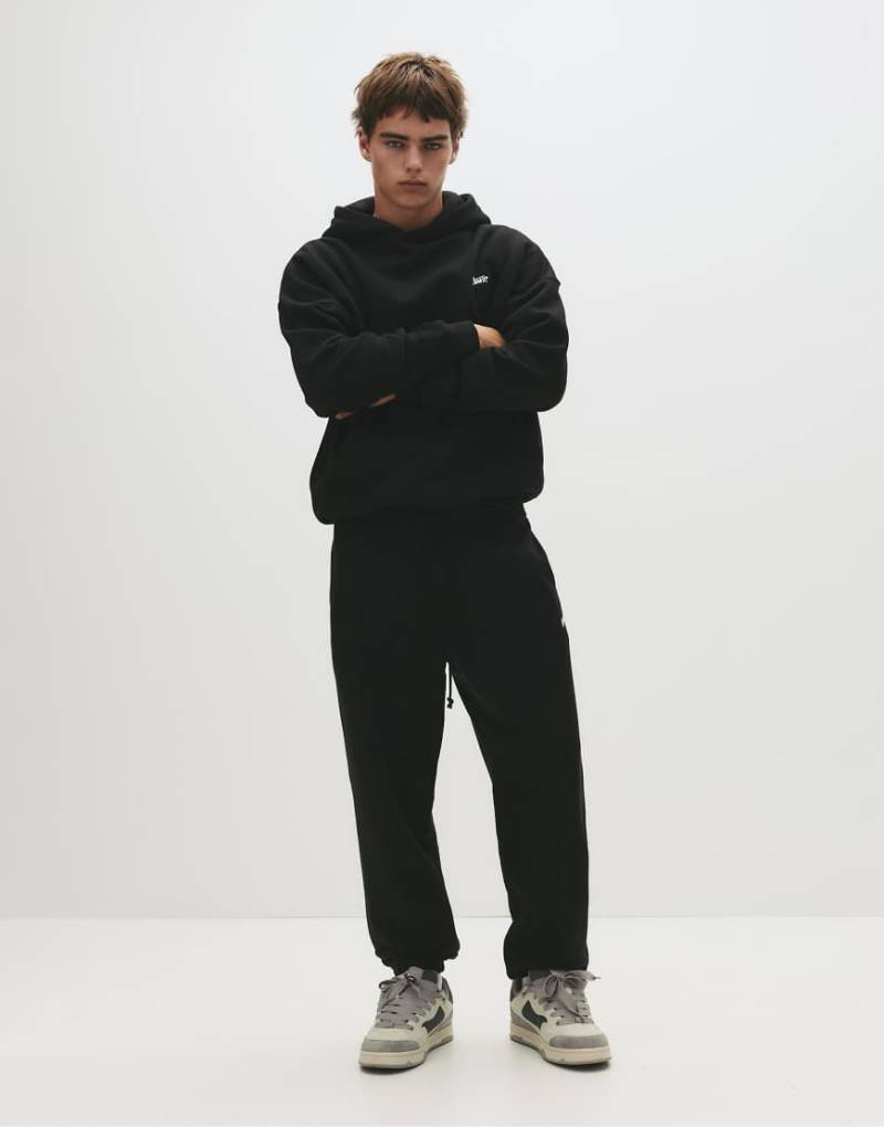 Pull & Bear - Stwd - Jogginghose in Schwarz von Pull & Bear