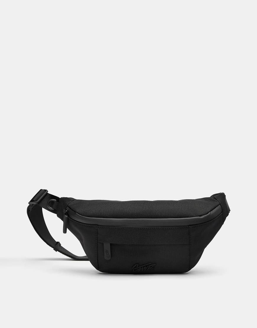 Pull & Bear - Stwd - Nylon-Gürteltasche in Schwarz von Pull & Bear