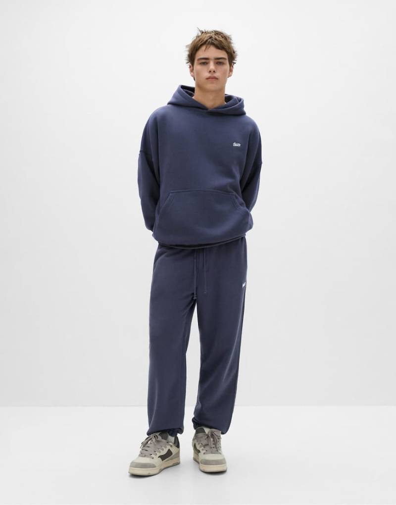 Pull & Bear - Stwd - Trainingshose in Marineblau von Pull & Bear