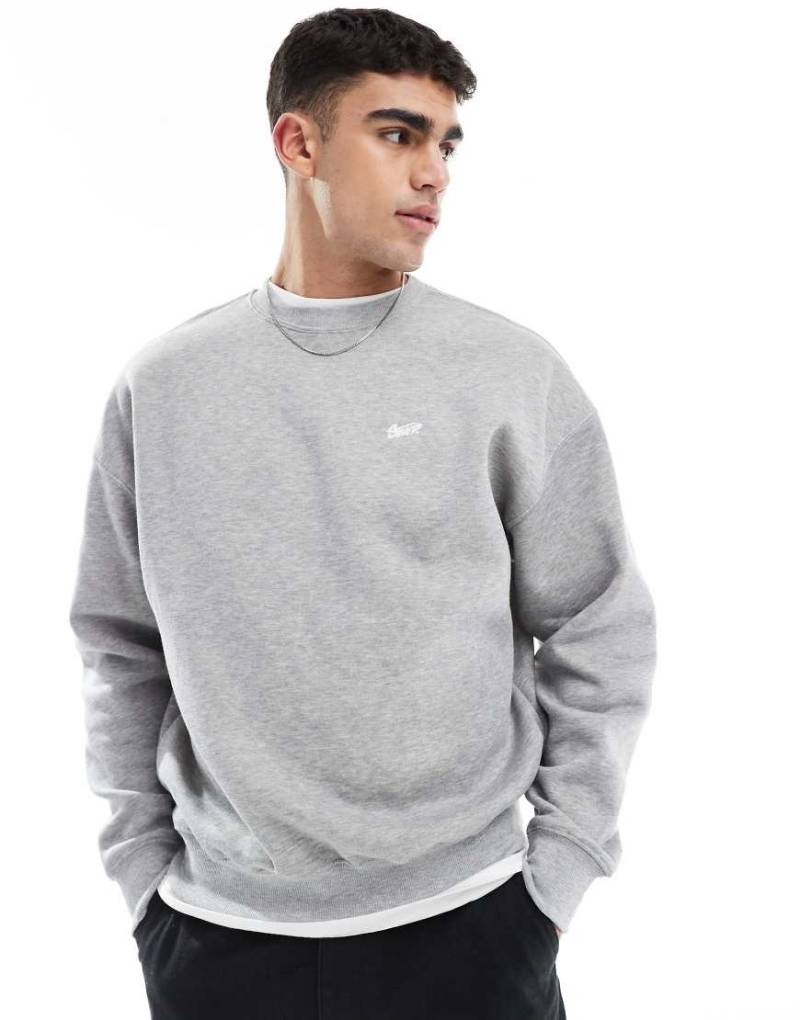 Pull & Bear - Sweatshirt in Grau mit „STWD"-Print von Pull & Bear