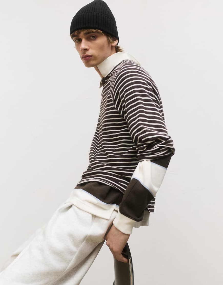 Pull & Bear - Weiche Strickmütze in Schwarz von Pull & Bear