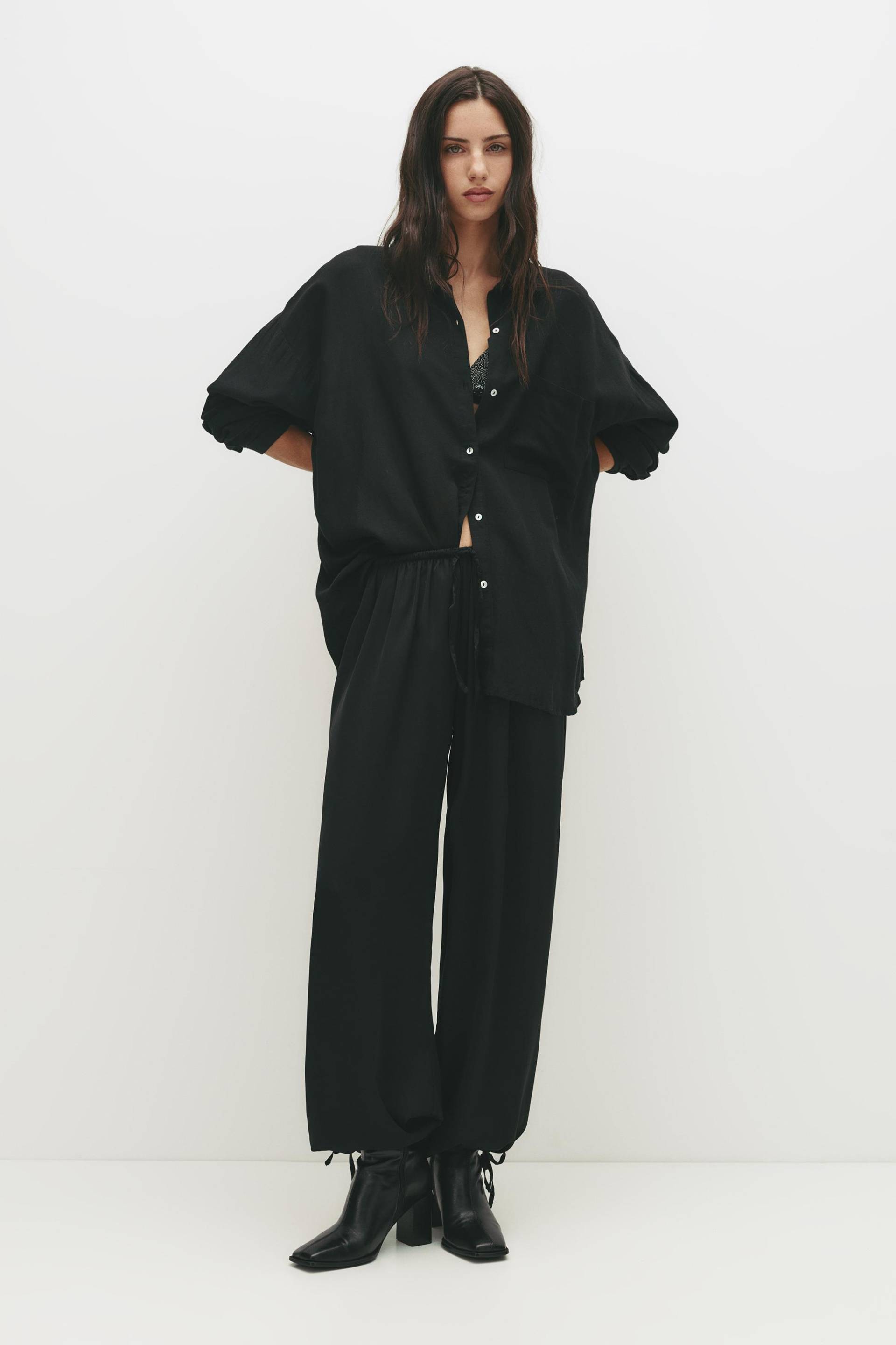 Pumphose In Satinoptik von Pull&Bear