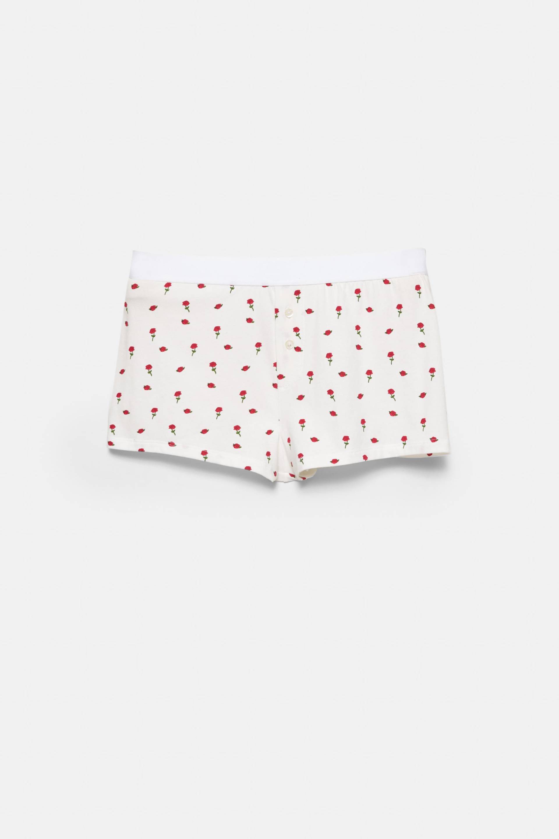 Rosenprint-Boxershorts von Pull&Bear