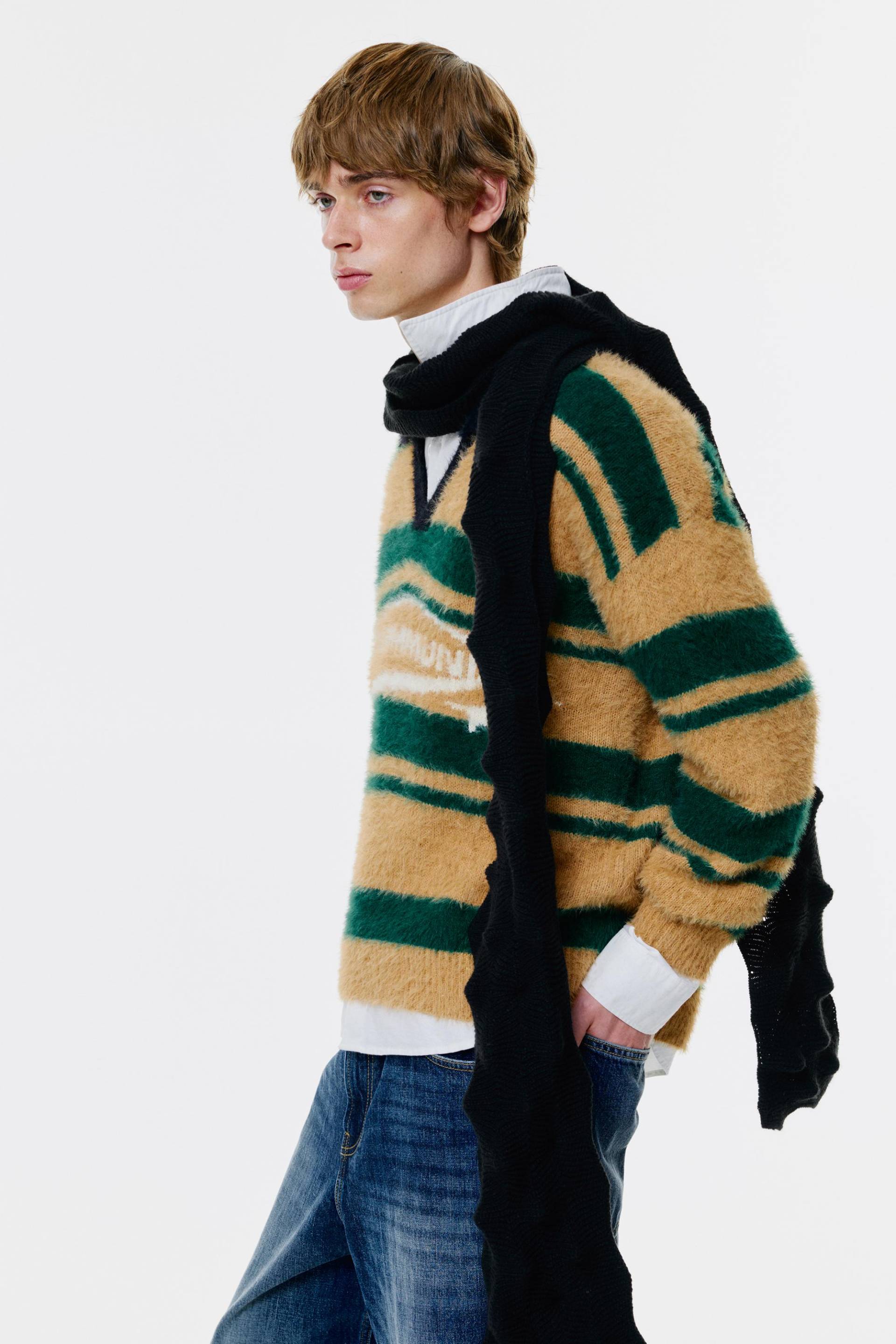 Stwd Streifenpullover von Pull&Bear