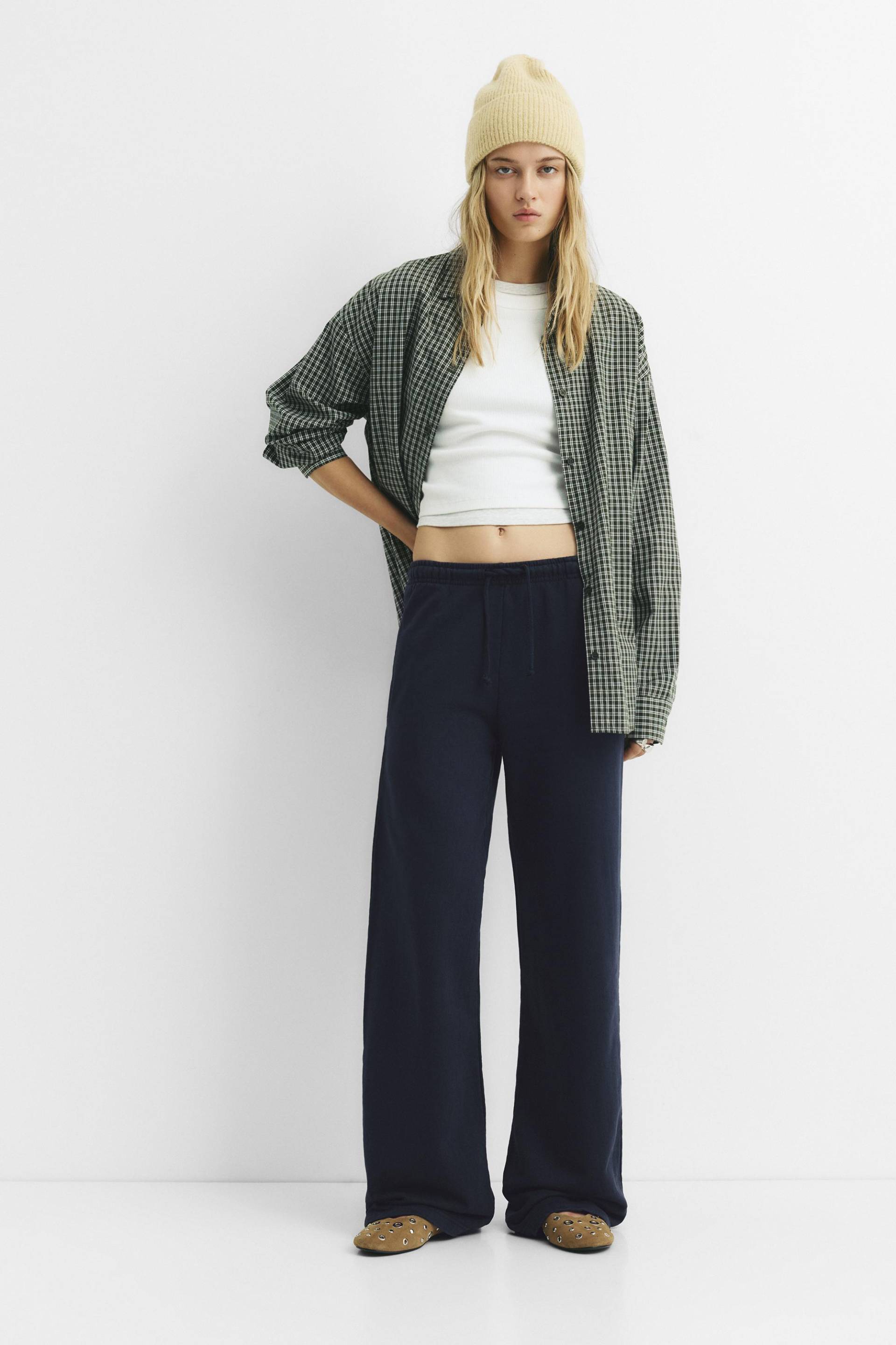 Trainingshose Mit Weitem Bein von Pull&Bear