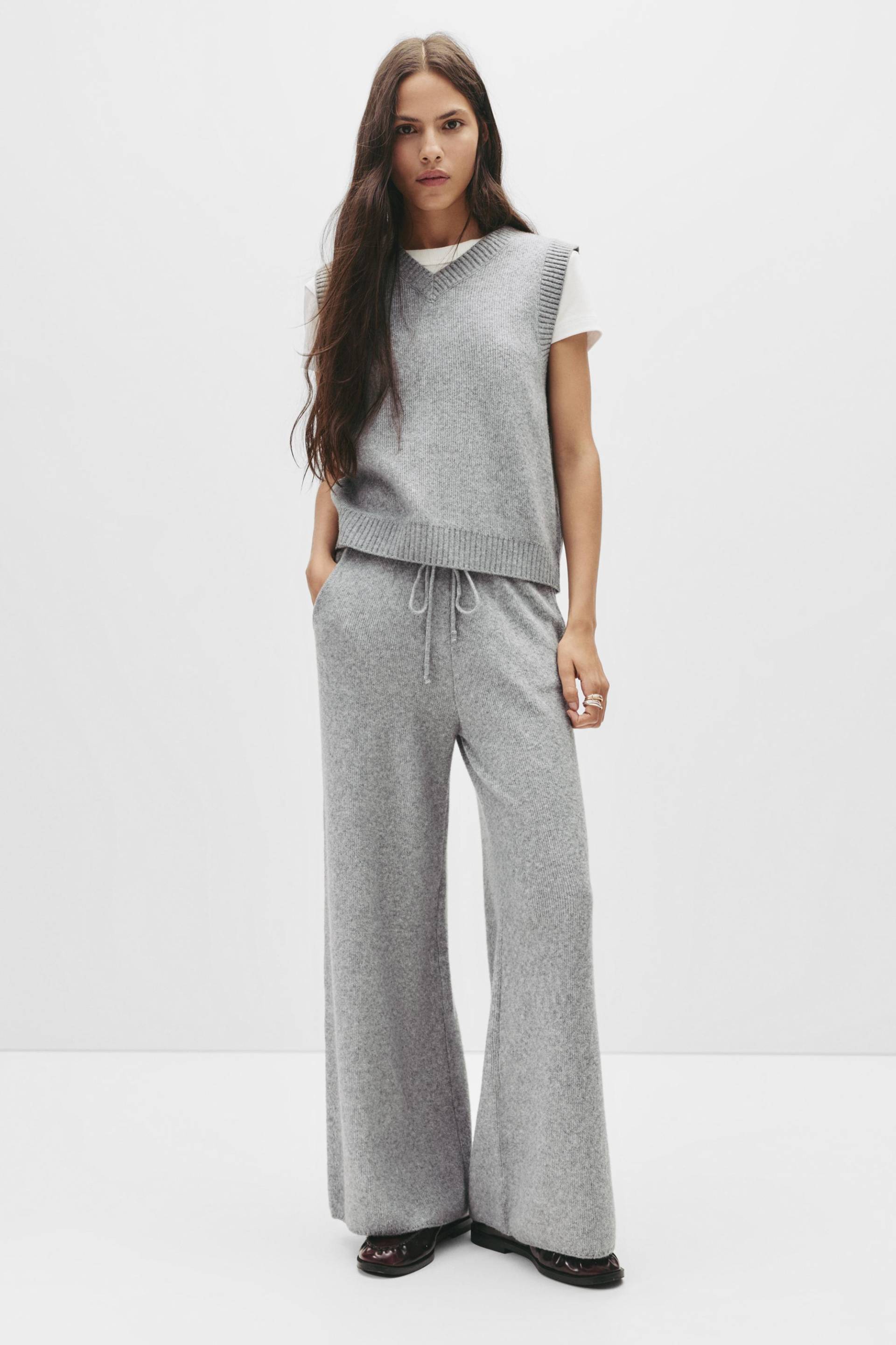 Weiche Strickweste von Pull&Bear