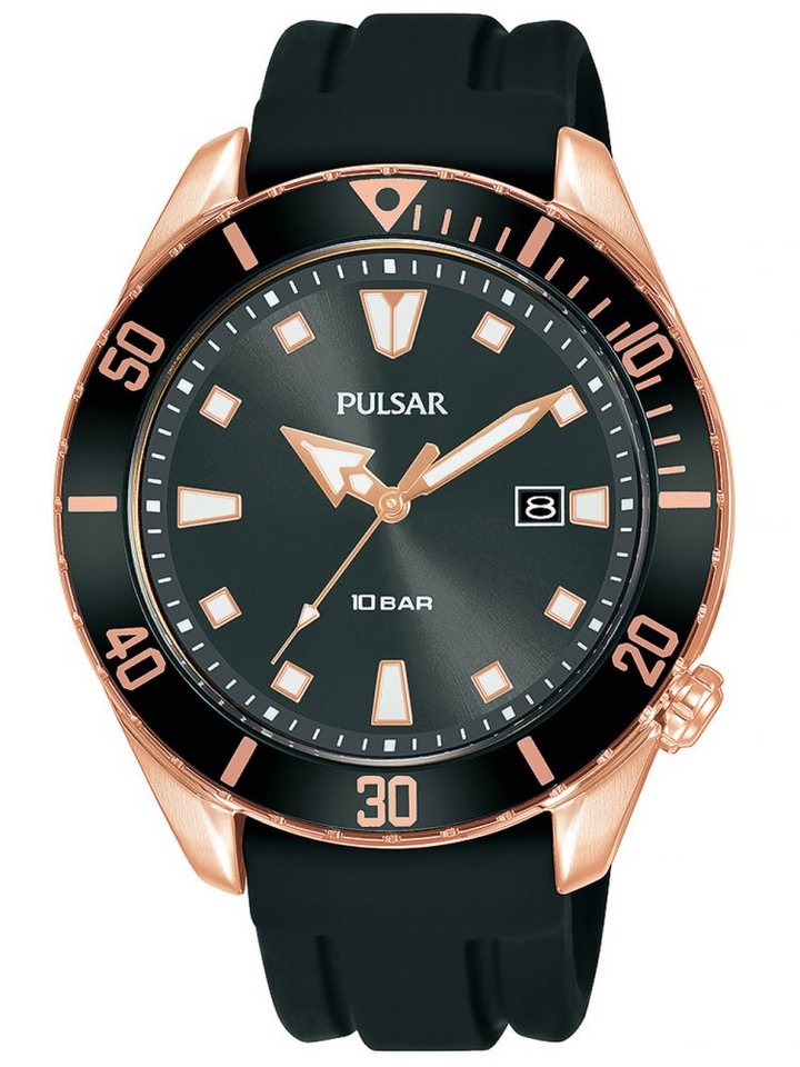 Quarzuhr Pulsar PG8312X1 Klassik Herren 43mm 10ATM von Pulsar