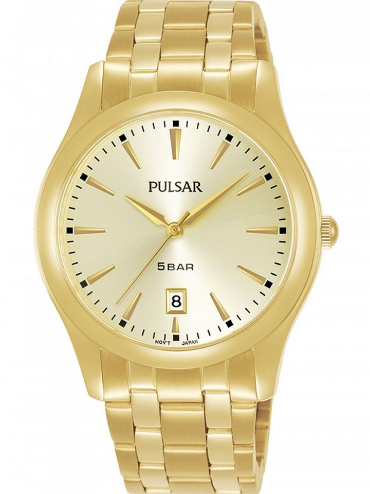 Pulsar Quarzuhr Pulsar PG8316X1 Klassik Herren 38mm 5ATM von Pulsar