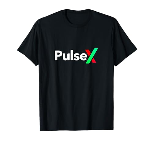 PulseX PLSX Krypto-Logo T-Shirt PulseX PLSX Krypto-Logo T-Shirt von Pulsican Hexican PulseX