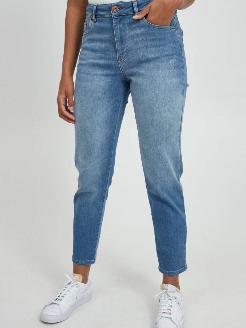 PULZ Jeans 5-Pocket-Jeans Damen Baumwolle, hellblau von Pulz Jeans