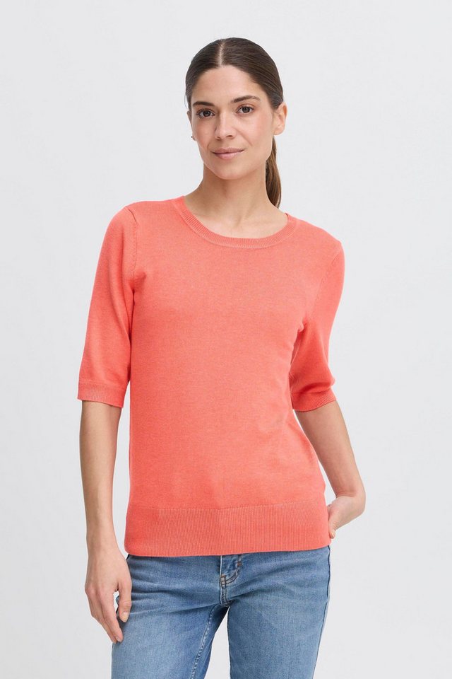 Pulz Jeans 3/4 Arm-Pullover PZSARA Eleganter Pullover mit Halbarm von Pulz Jeans