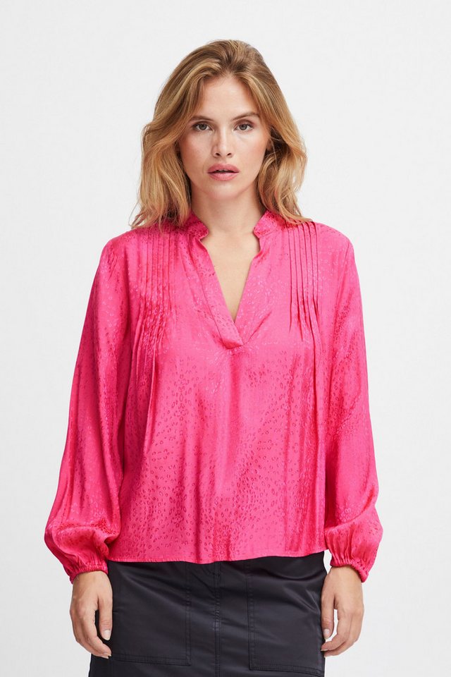 Pulz Jeans Langarmbluse PZAURORA - 50207753 Moderne Bluse mit V-Ausschnitt von Pulz Jeans