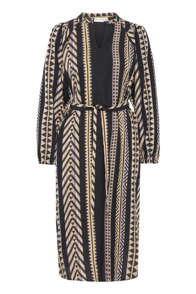 Pulz Jeans Blusenkleid Midikleid von Pulz Jeans