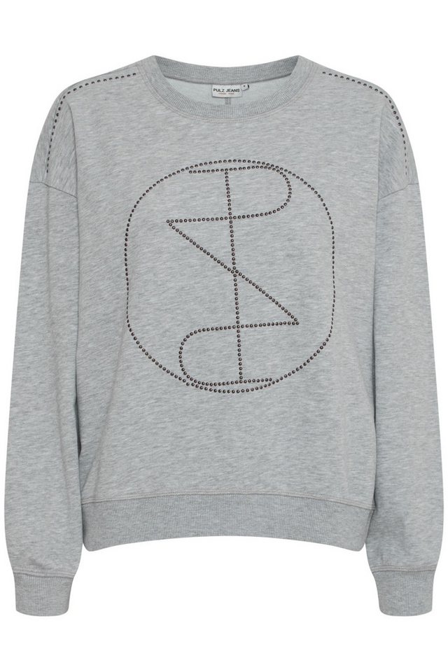 Pulz Jeans Sweatshirt Rundhalspullover von Pulz Jeans