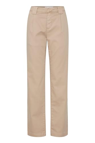 Pulz - PZROSITA HW Chino Pants Straight Leg - Trousers - 50207554, Größe:34, Farbe:Irish Cream (141208) von Pulz Jeans