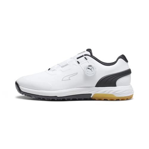 Puma Golf Herren Alphacat Nitro Disc Golfschuhe, Puma White-Puma Black-Gum, 45 EU Puma Golf Herren Alphacat Nitro Disc Golfschuhe, Puma White-Puma Black-Gum, 45 EU von PUMA