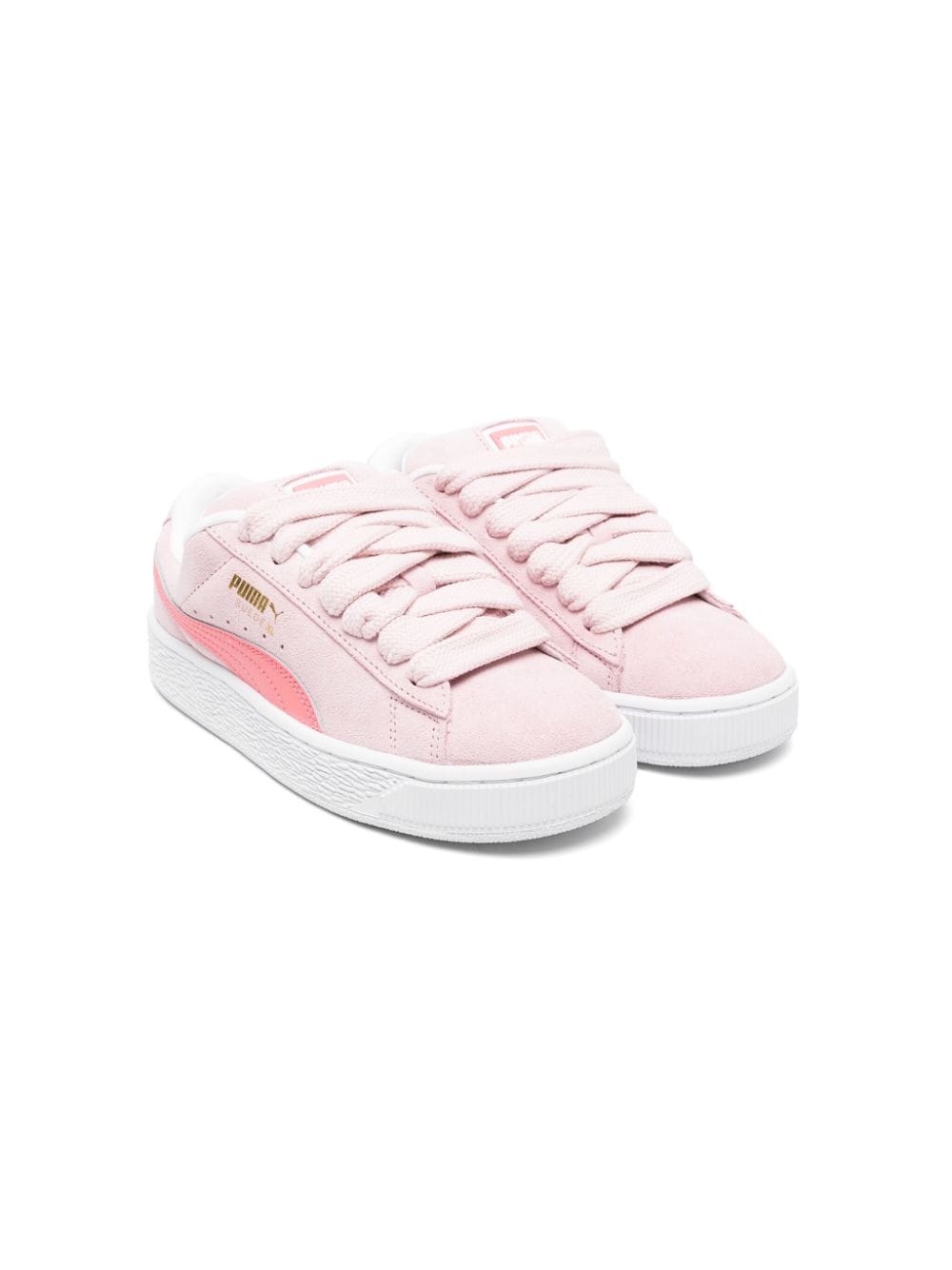 Puma Kids XL Sneakers aus Wildleder - Rosa von Puma Kids