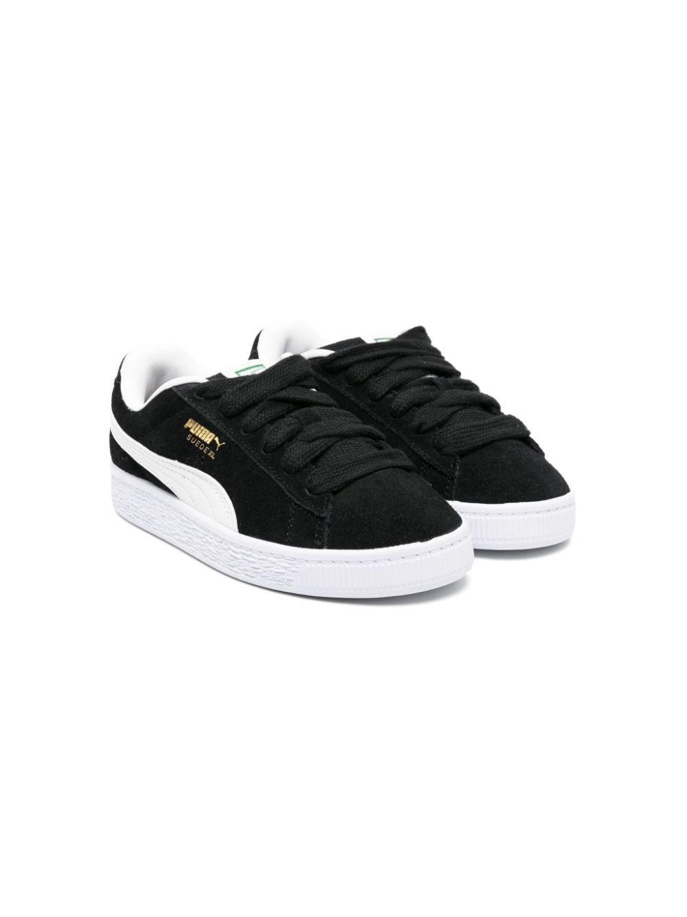 Puma Kids XL Sneakers aus Wildleder - Schwarz von Puma Kids