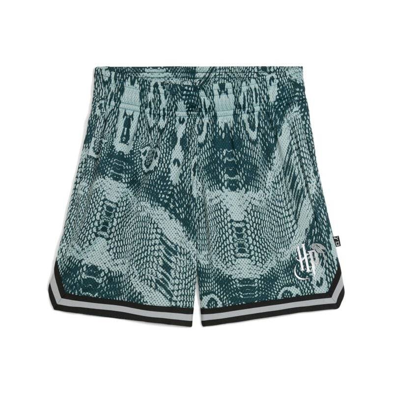 Puma X Harry Potter Short - Hoops x Harry Potter AOP Shorts - XS bis XL - für Damen - Größe XS - grün von Puma X Harry Potter
