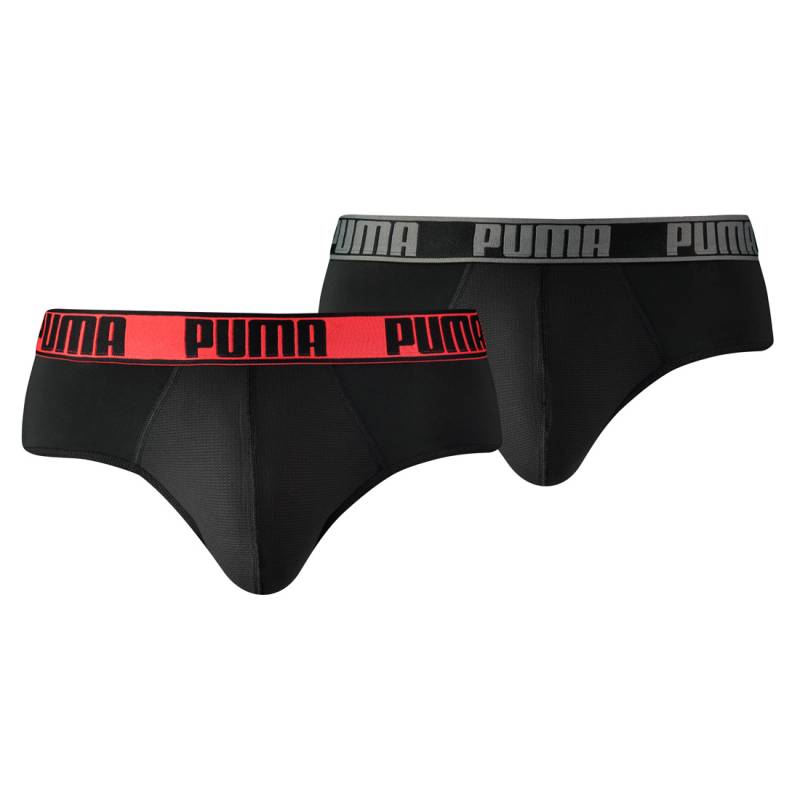 2 er Pack Puma Herren Active Brief Unterwäsche Sport Slip von Puma