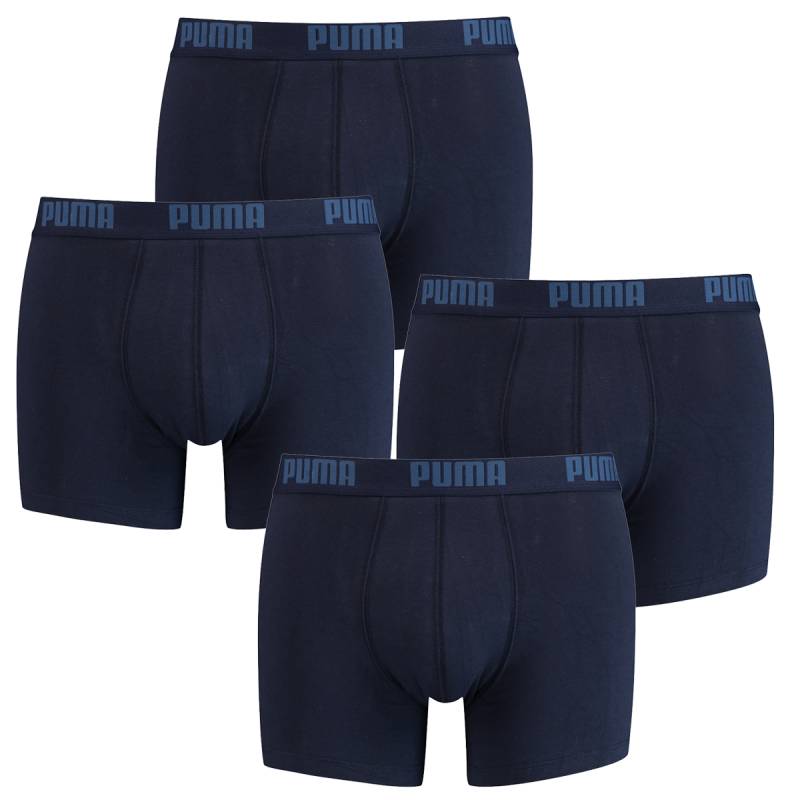4 er Pack Puma Boxer Boxershorts Men Herren Unterhose Pant Unterwäsche NAVY von Puma