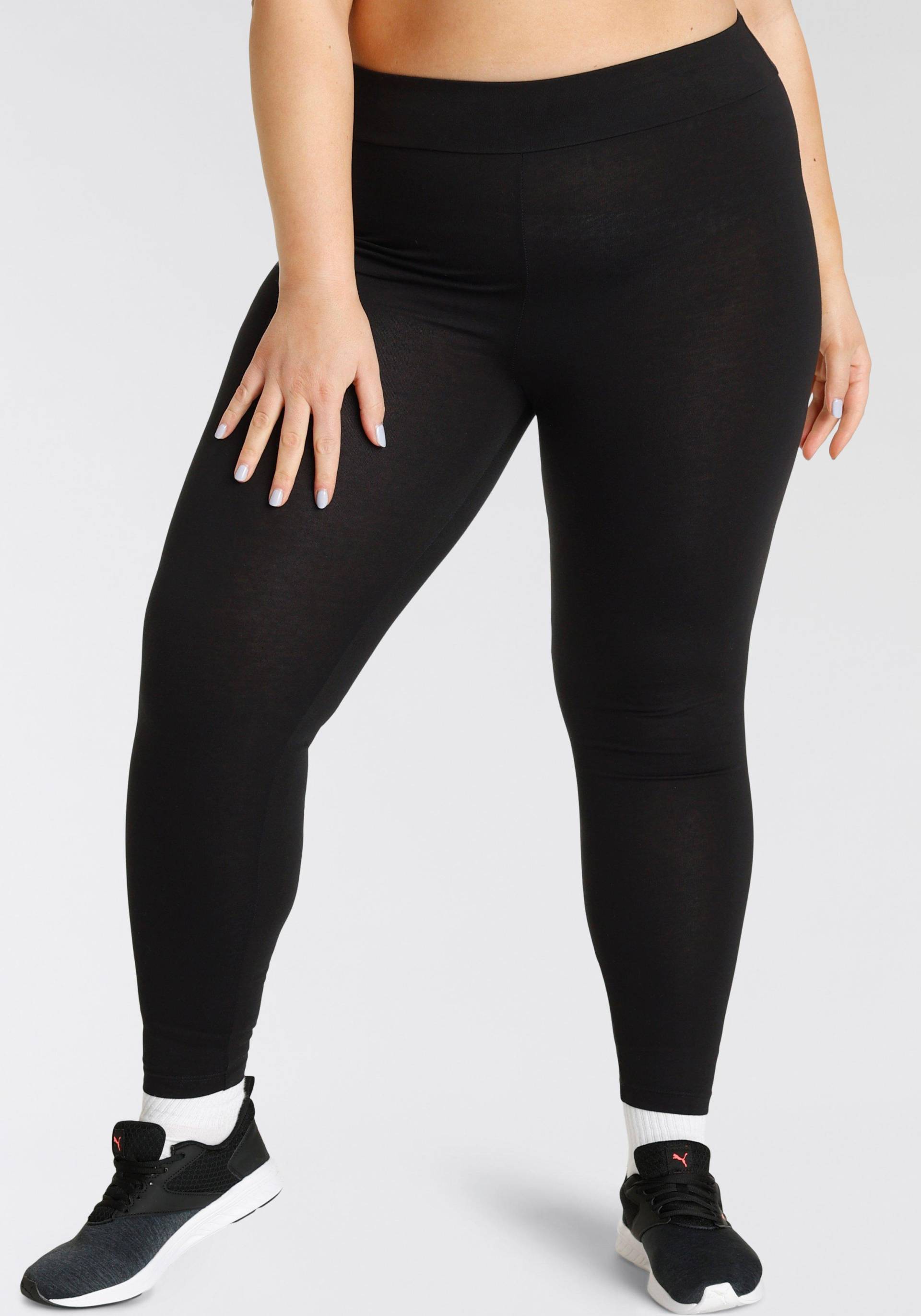 Große Größen: Leggings, schwarz, Gr.44/46-52/54 von Puma