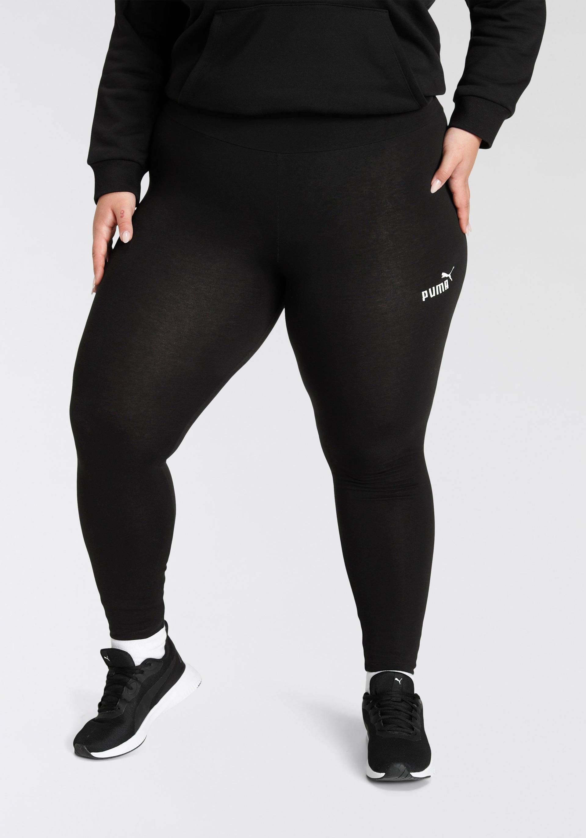 Große Größen: Leggings, schwarz, Gr.44/46-52/54 von Puma