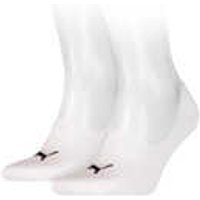 PUMA 2er Pack Footie Socken Unisex Damen|Herren weiß von Puma