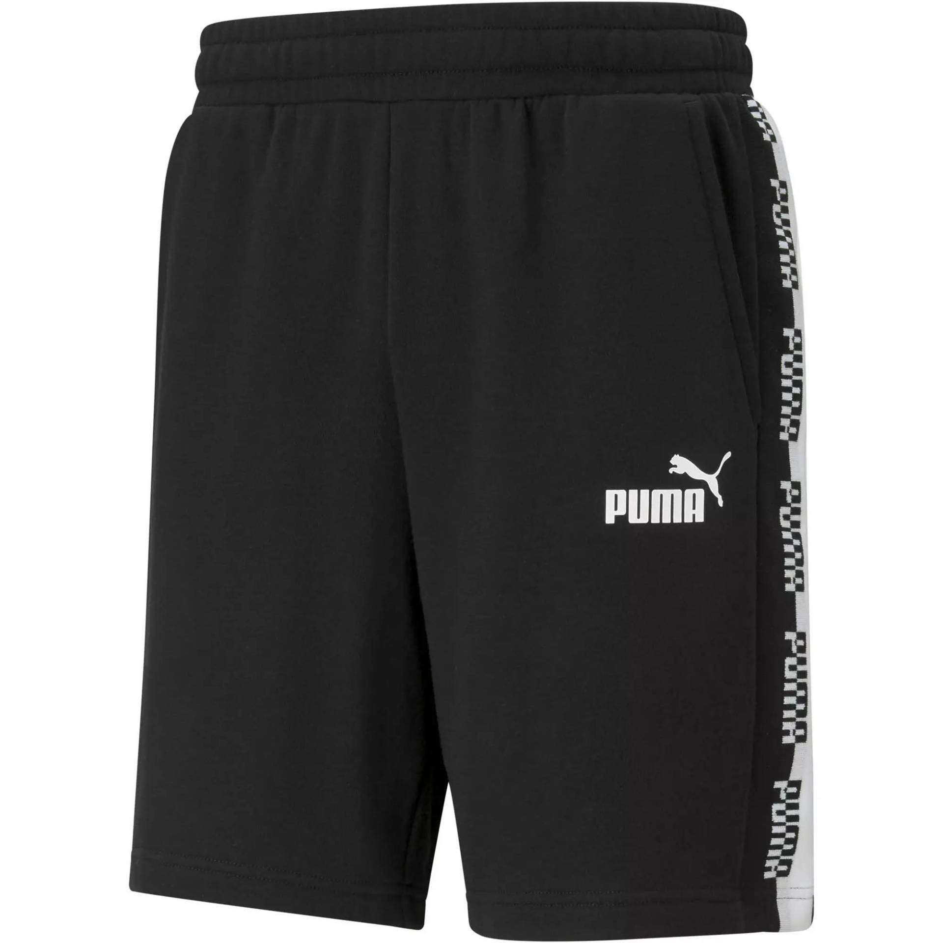 PUMA Amplified Shorts 9 TR Sporthose Trainingshose Übergröße 585786 01 schwarz von Puma