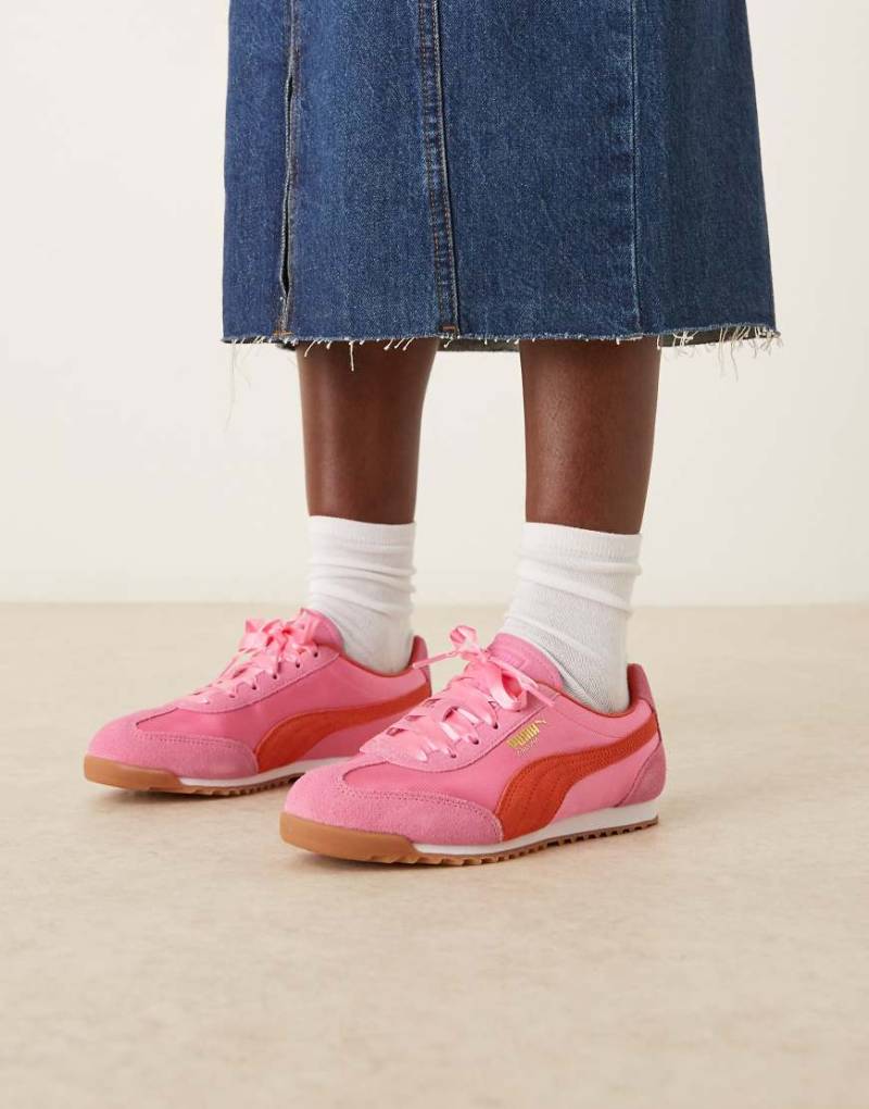 PUMA - Arizona Enrgy - Sneaker in Rosa und Orange von Puma